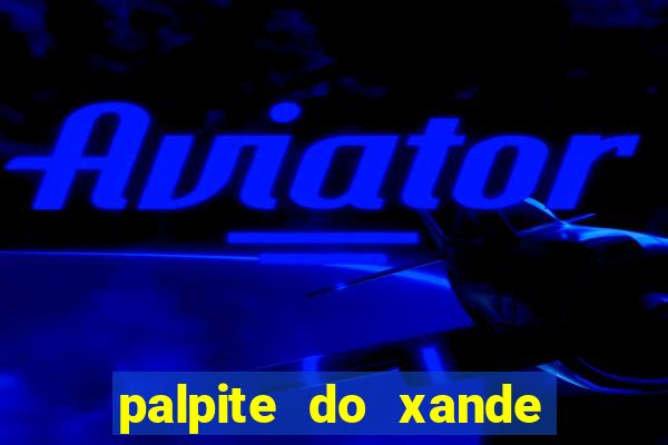 palpite do xande para hoje